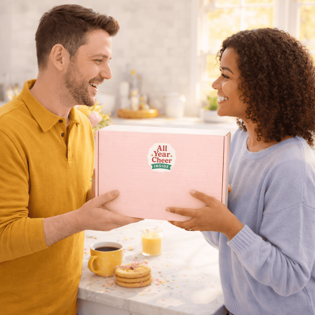 All Year Cheer Biscuit & Jam Gift Box – Border Biscuits Selection - All Year Cheer