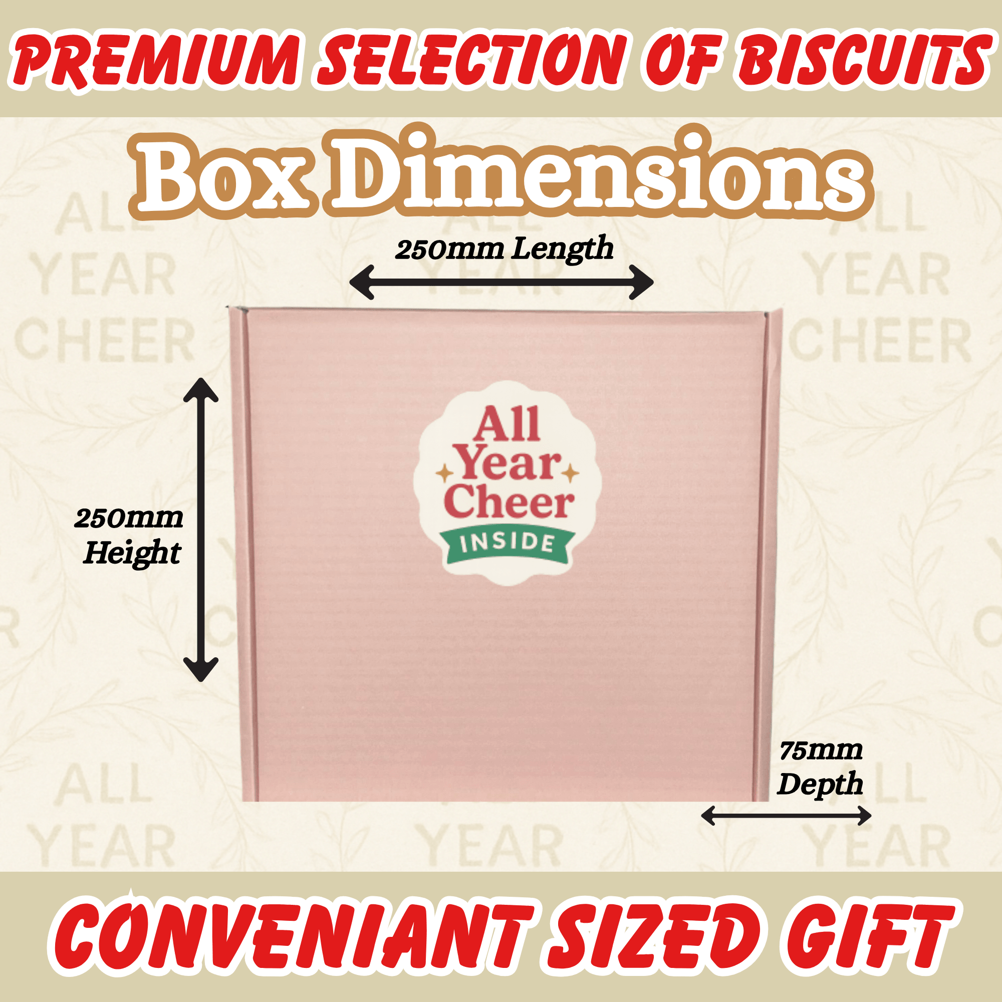 All Year Cheer Biscuit Tea Gift Hamper - All Year Cheer