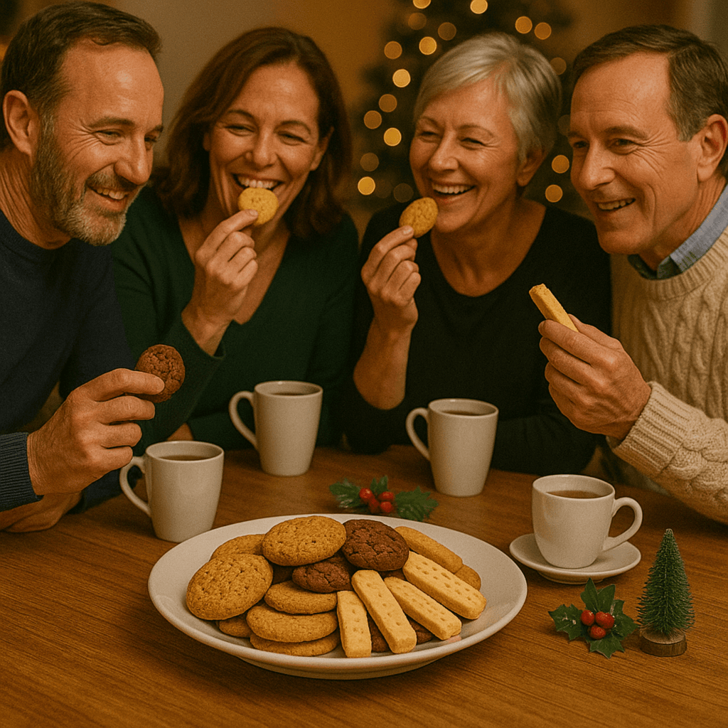 All Year Cheer Chirstmas Biscuit Tea Gift - All Year Cheer