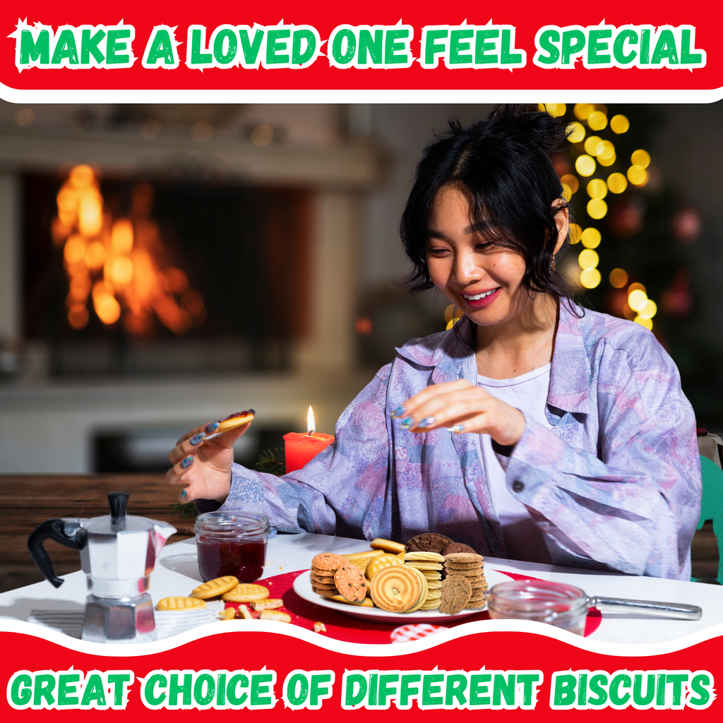 ALL YEAR CHEER Christmas Biscuits & Jam Gift Hamper - All Year Cheer