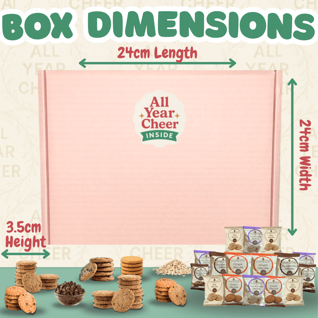 All Year Cheer Luxury Biscuit Gift Box 16 Pack - All Year Cheer