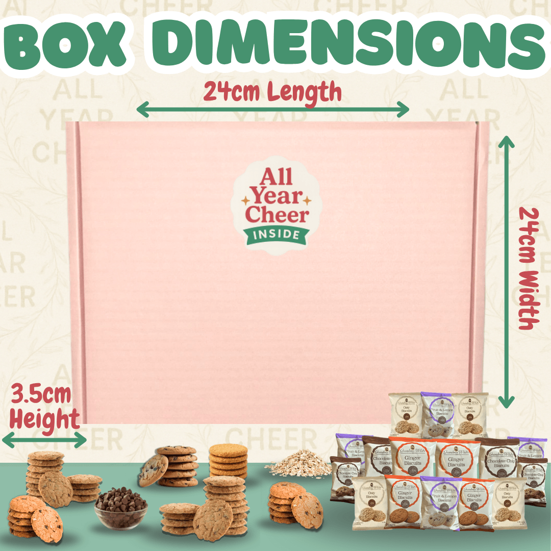 All Year Cheer Luxury Biscuit Gift Box 16 Pack - All Year Cheer
