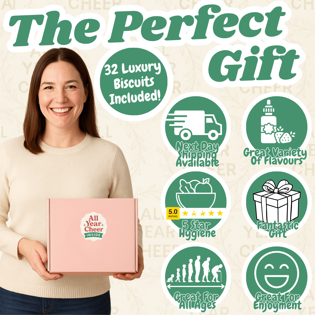 All Year Cheer Luxury Biscuit Gift Box 16 Pack - All Year Cheer