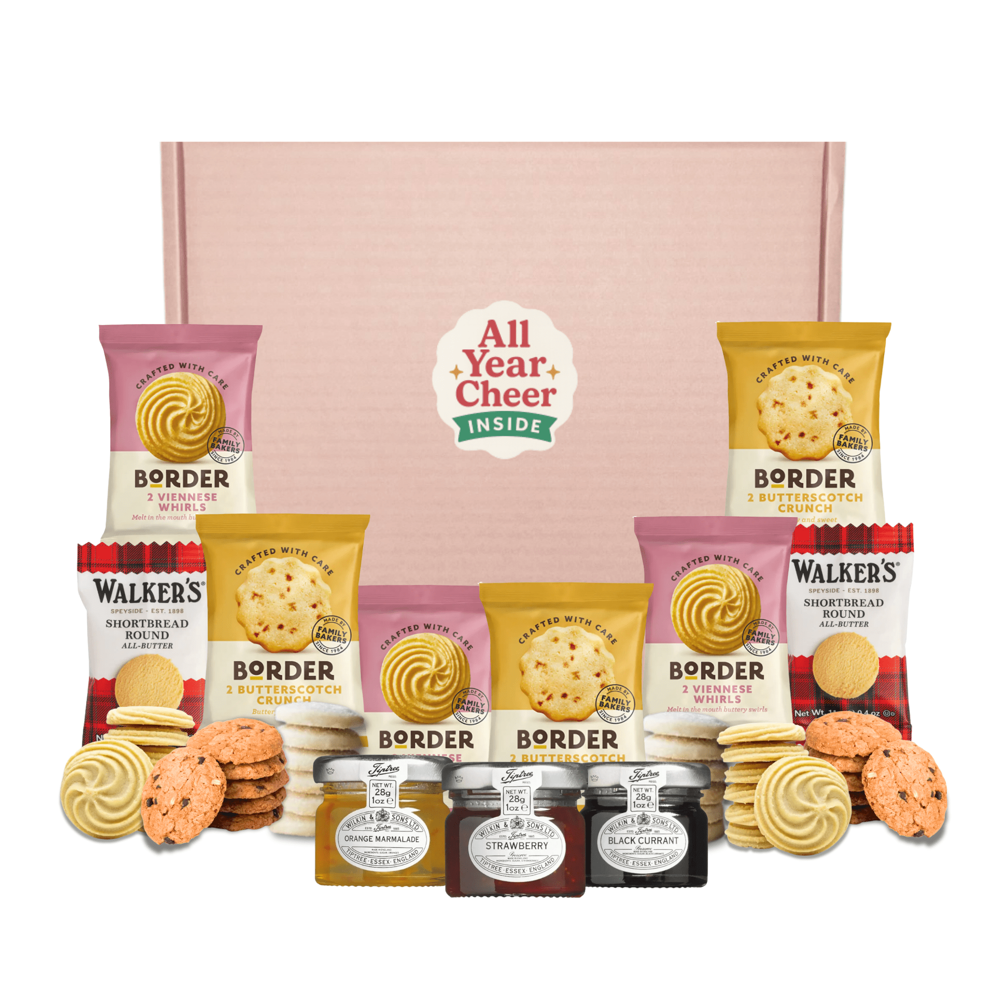 All Year Cheer Luxury Biscuit & Jam Gift Box - All Year Cheer