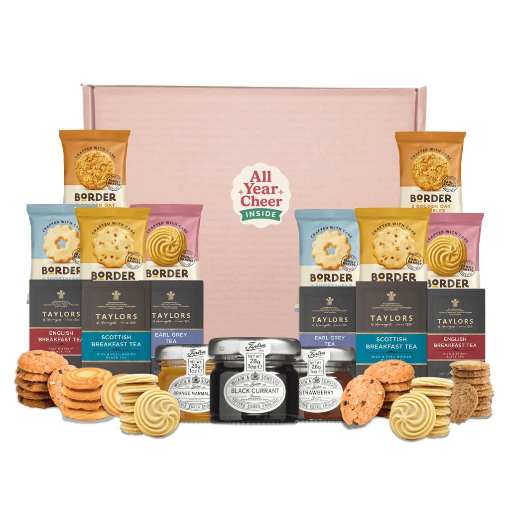 All Year Cheer Luxury Biscuit Tea Gift Box - All Year Cheer