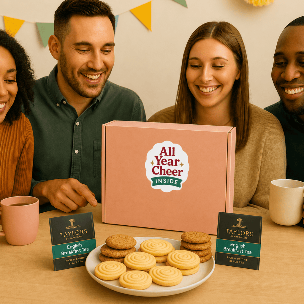 All Year Cheer Luxury Biscuit Tea Gift Box - All Year Cheer