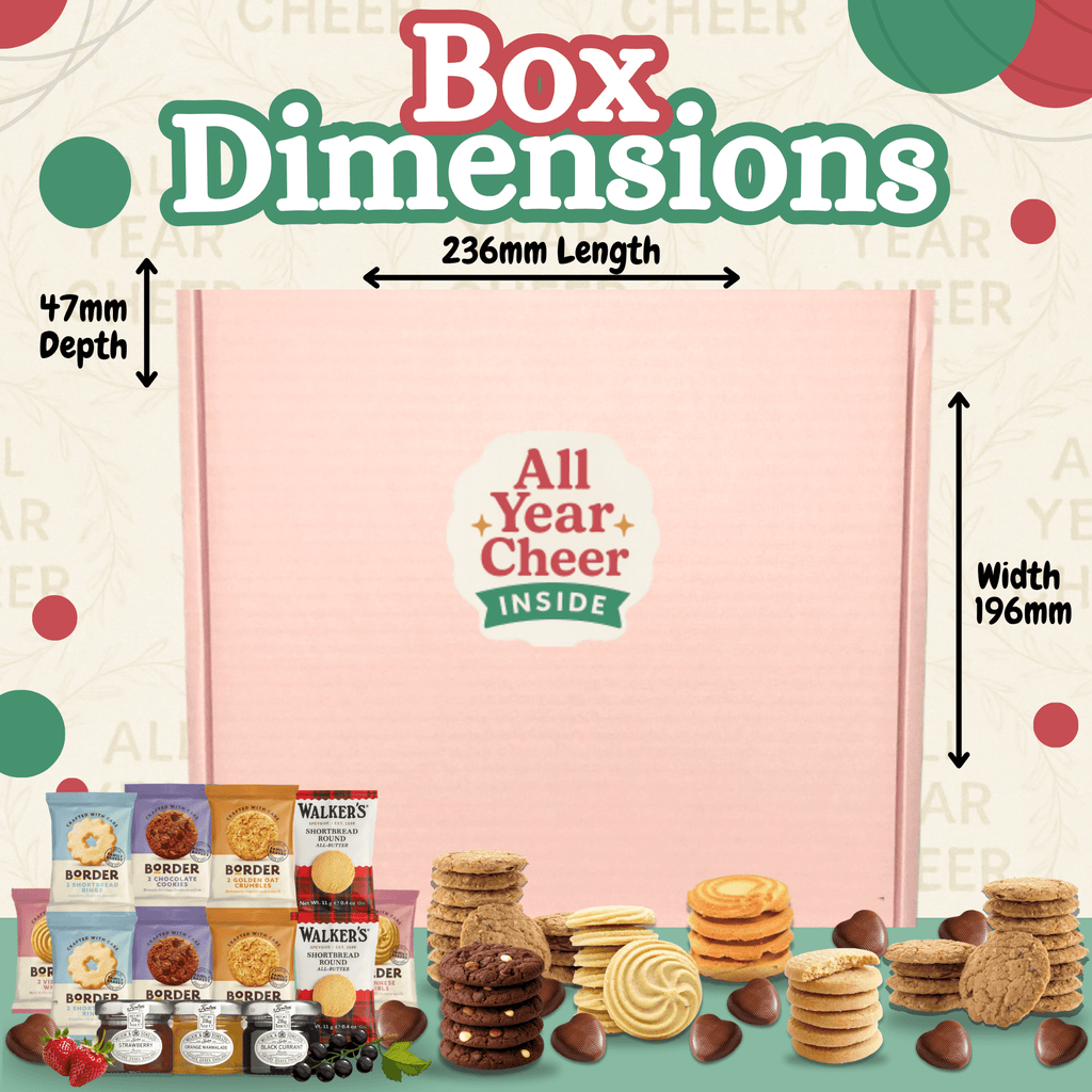ALL YEAR CHEER Luxury Biscuits & Jam Gift Box - All Year Cheer