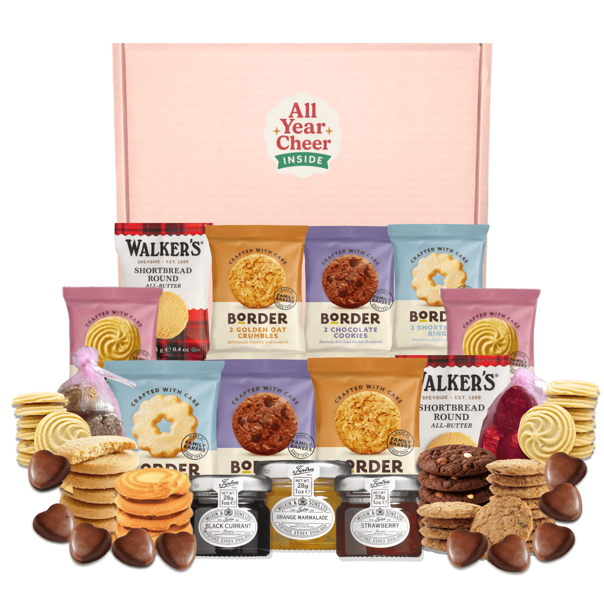 ALL YEAR CHEER Luxury Biscuits & Jam Gift Box - All Year Cheer