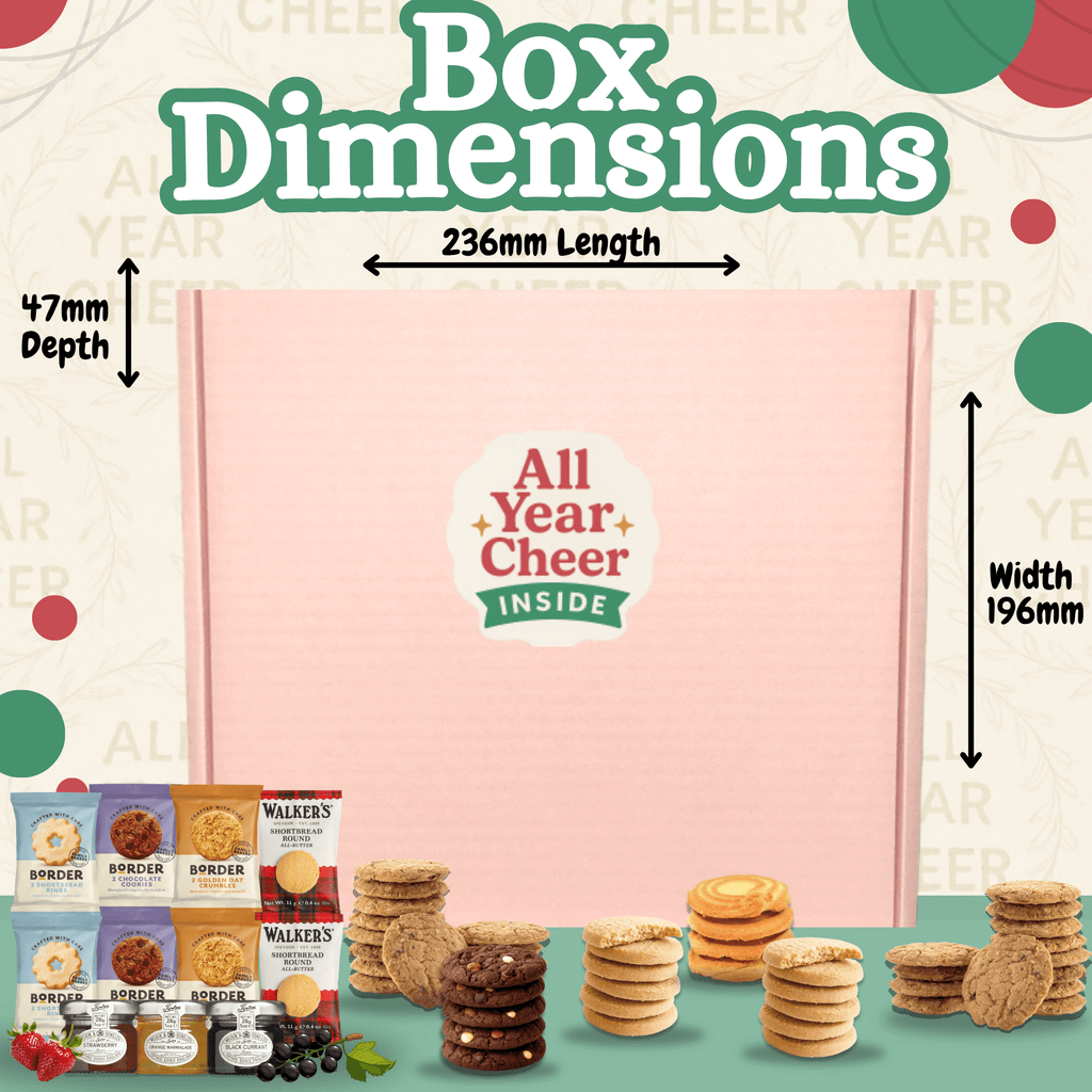 ALL YEAR CHEER Luxury Biscuits & Jam Gift Hamper - All Year Cheer