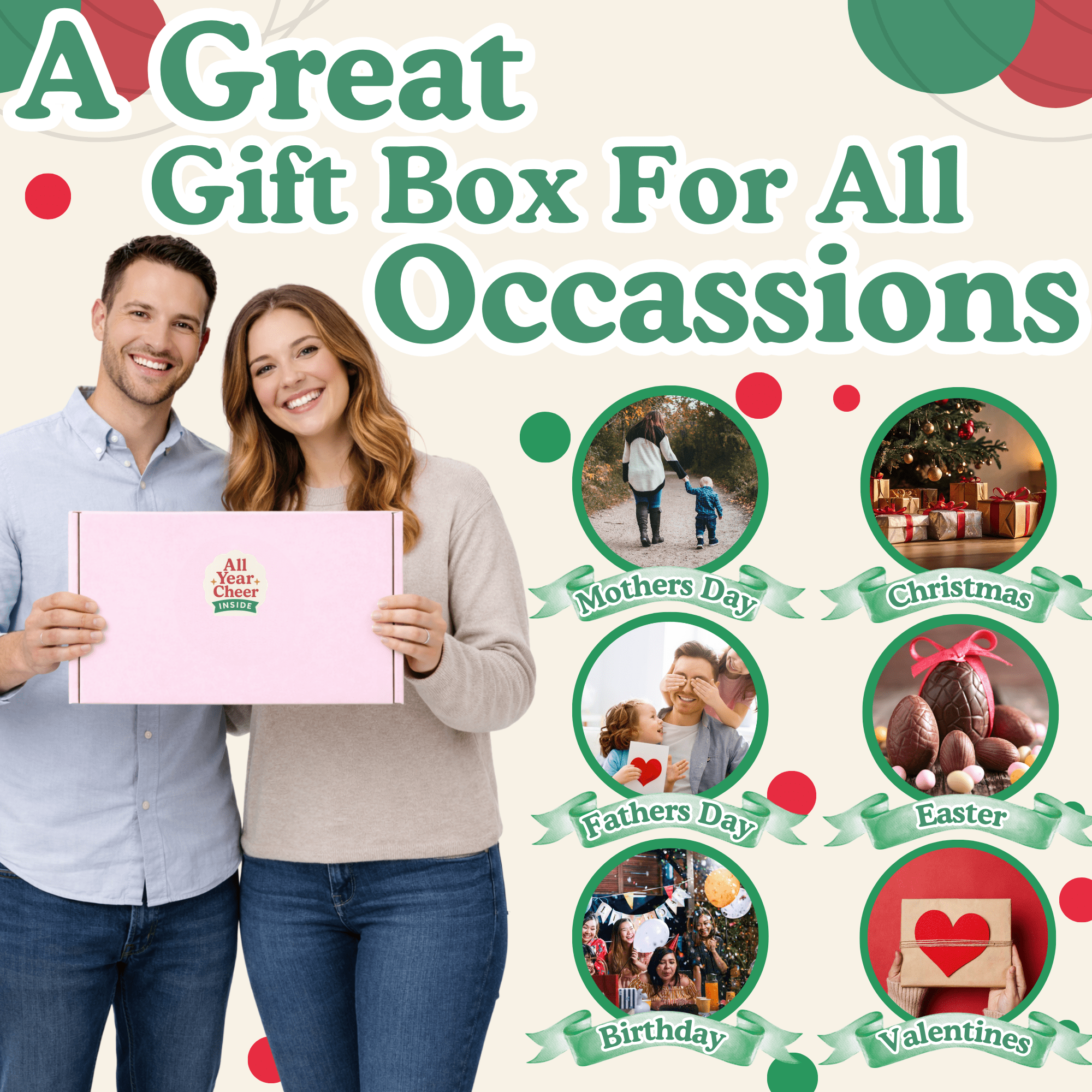 All Year Cheer Luxury Chocolate Gift Box - All Year Cheer