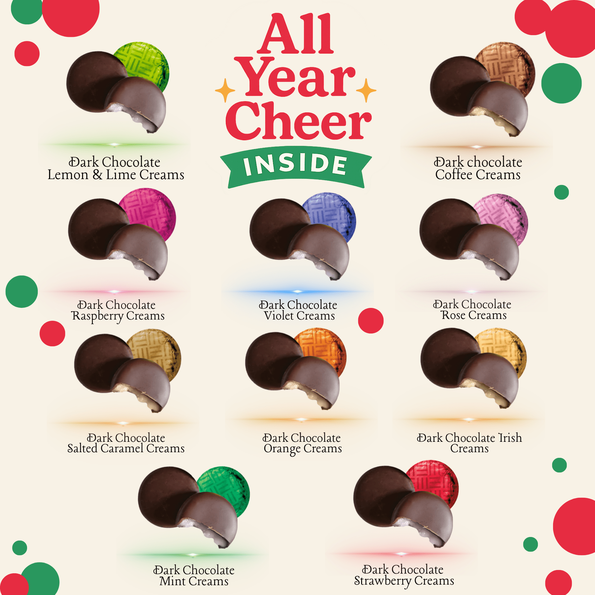 All Year Cheer Luxury Chocolate Gift Box - All Year Cheer